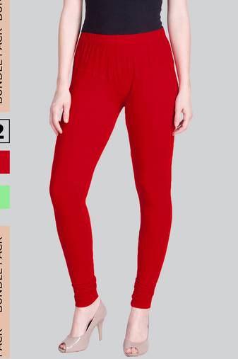  Lyra Multicolour Free Size Churidar Leggings
