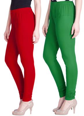  Lyra Multicolour Free Size Churidar Leggings 1
