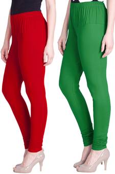  Lyra Multicolour Free Size Churidar Leggings