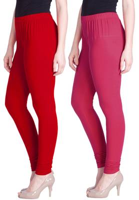  Lyra Multicolour Free Size Churidar Leggings 1