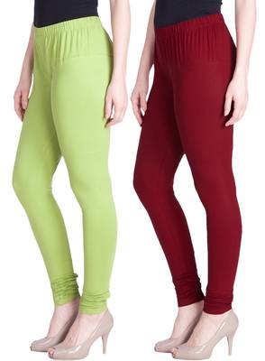  Lyra Multicolour Free Size Churidar Leggings 1
