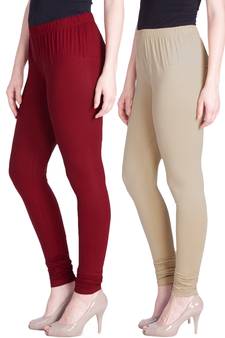  Lyra Multicolour Free Size Churidar Leggings
