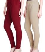  Lyra Multicolour Free Size Churidar Leggings