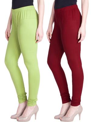  Lyra Multicolour Free Size Churidar Leggings 1