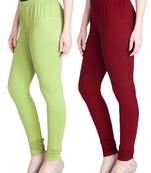  Lyra Multicolour Free Size Churidar Leggings