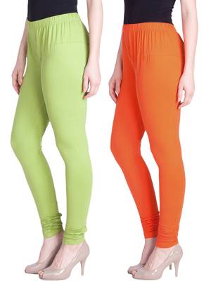  Lyra Multicolour Free Size Churidar Leggings 1