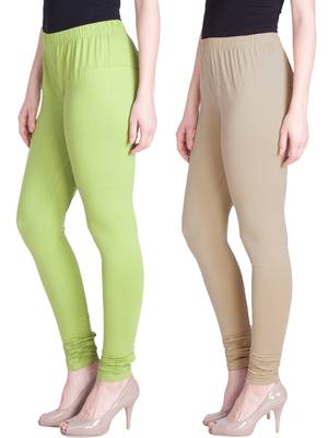  Lyra Multicolour Free Size Churidar Leggings 2
