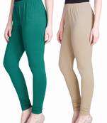  Lyra Multicolour Free Size Churidar Leggings