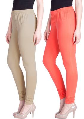  Lyra Multicolour Free Size Churidar Leggings 1