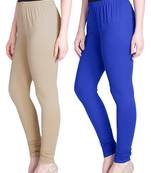  Lyra Multicolour Free Size Churidar Leggings