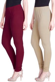  Lyra Multicolour Free Size Churidar Leggings