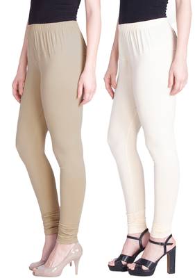  Lyra Multicolour Free Size Churidar Leggings 1