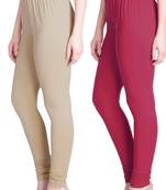  Lyra Multicolour Free Size Churidar Leggings