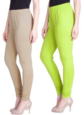  Lyra Multicolour Free Size Churidar Leggings 1