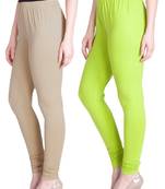  Lyra Multicolour Free Size Churidar Leggings