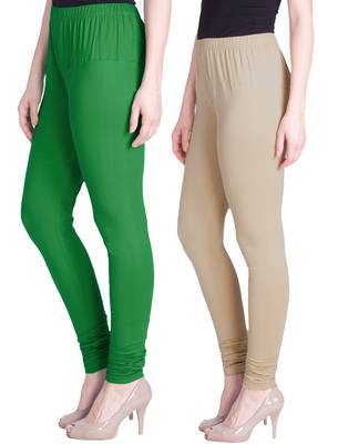  Lyra Multicolour Free Size Churidar Leggings 1