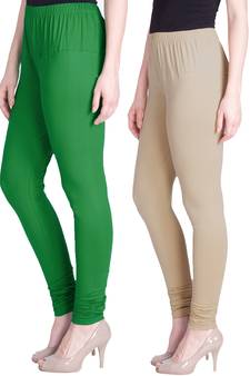  Lyra Multicolour Free Size Churidar Leggings