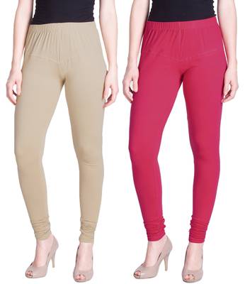  Lyra Multicolour Free Size Churidar Leggings 1