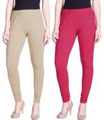  Lyra Multicolour Free Size Churidar Leggings