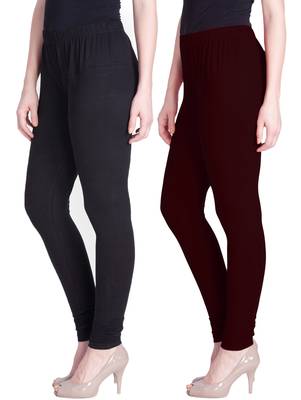  Lyra Multicolour Free Size Churidar Leggings 1