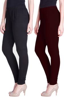  Lyra Multicolour Free Size Churidar Leggings
