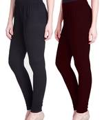  Lyra Multicolour Free Size Churidar Leggings