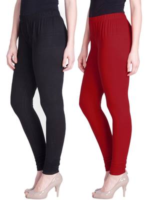  Lyra Multicolour Free Size Churidar Leggings 1