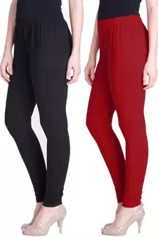  Lyra Multicolour Free Size Churidar Leggings