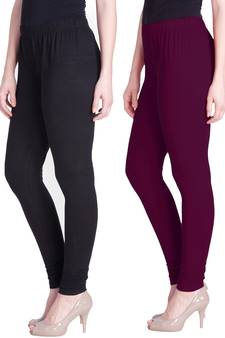  Lyra Multicolour Free Size Churidar Leggings