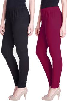  Lyra Multicolour Free Size Churidar Leggings