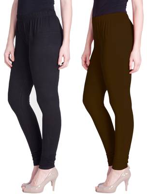  Lyra Multicolour Free Size Churidar Leggings 1
