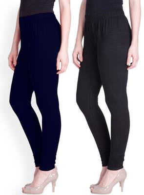  Lyra Multicolour Free Size Churidar Leggings 1