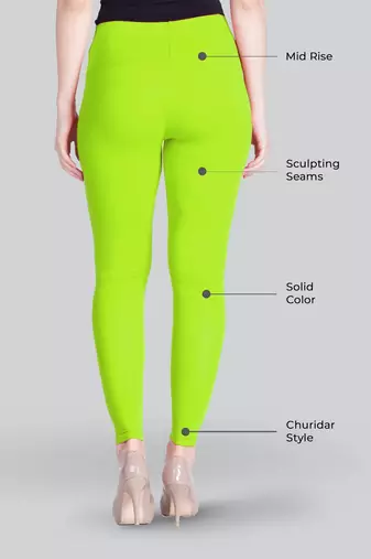  Lyra Multicolour Free Size Churidar Leggings