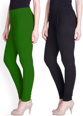  Lyra Multicolour Free Size Churidar Leggings 1