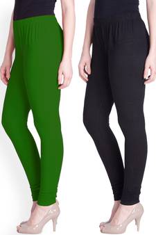  Lyra Multicolour Free Size Churidar Leggings