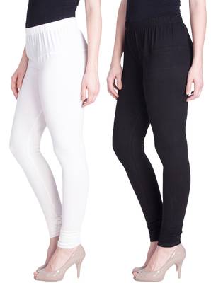  Lyra Multicolour Free Size Churidar Leggings 1