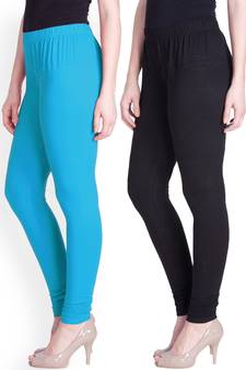  Lyra Multicolour Free Size Churidar Leggings