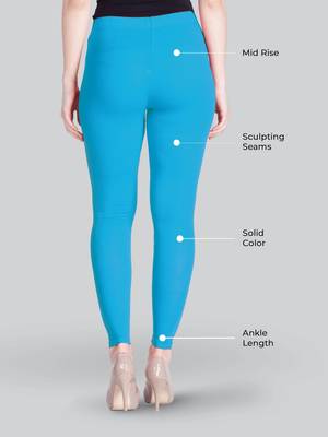  Lyra Multicolour Free Size Churidar Leggings 2