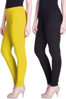  Lyra Multicolour Free Size Churidar Leggings