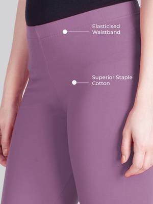  Lyra Multicolour Free Size Churidar Leggings 4