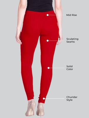  Lyra Multicolour Free Size Churidar Leggings 2