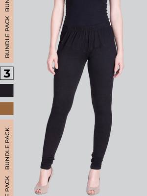  Lyra Multicolour Free Size Churidar Leggings 1