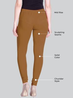  Lyra Multicolour Free Size Churidar Leggings 2