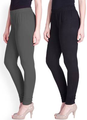  Lyra Multicolour Free Size Churidar Leggings 1