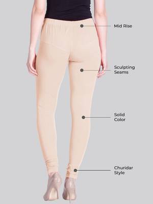  Lyra Multicolour Free Size Churidar Leggings 2