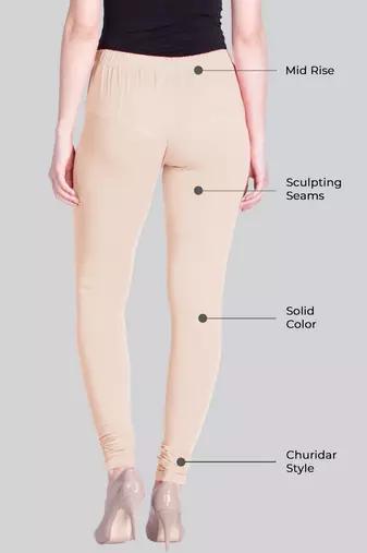  Lyra Multicolour Free Size Churidar Leggings