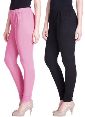  Lyra Multicolour Free Size Churidar Leggings 1