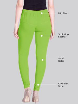  Lyra Multicolour Free Size Churidar Leggings 2