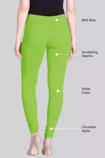  Lyra Multicolour Free Size Churidar Leggings