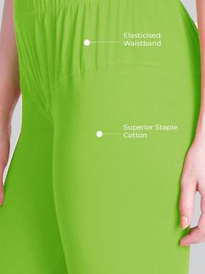  Lyra Multicolour Free Size Churidar Leggings 4